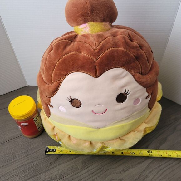 KellyToy Squishmallow 2021 Disney Princess Belle 15 Inch Stuffed Plush Birthday - Picture 4 of 8
